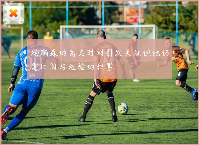 杨瀚森的高光时刻引发关注但他仍需时间与经验的积累